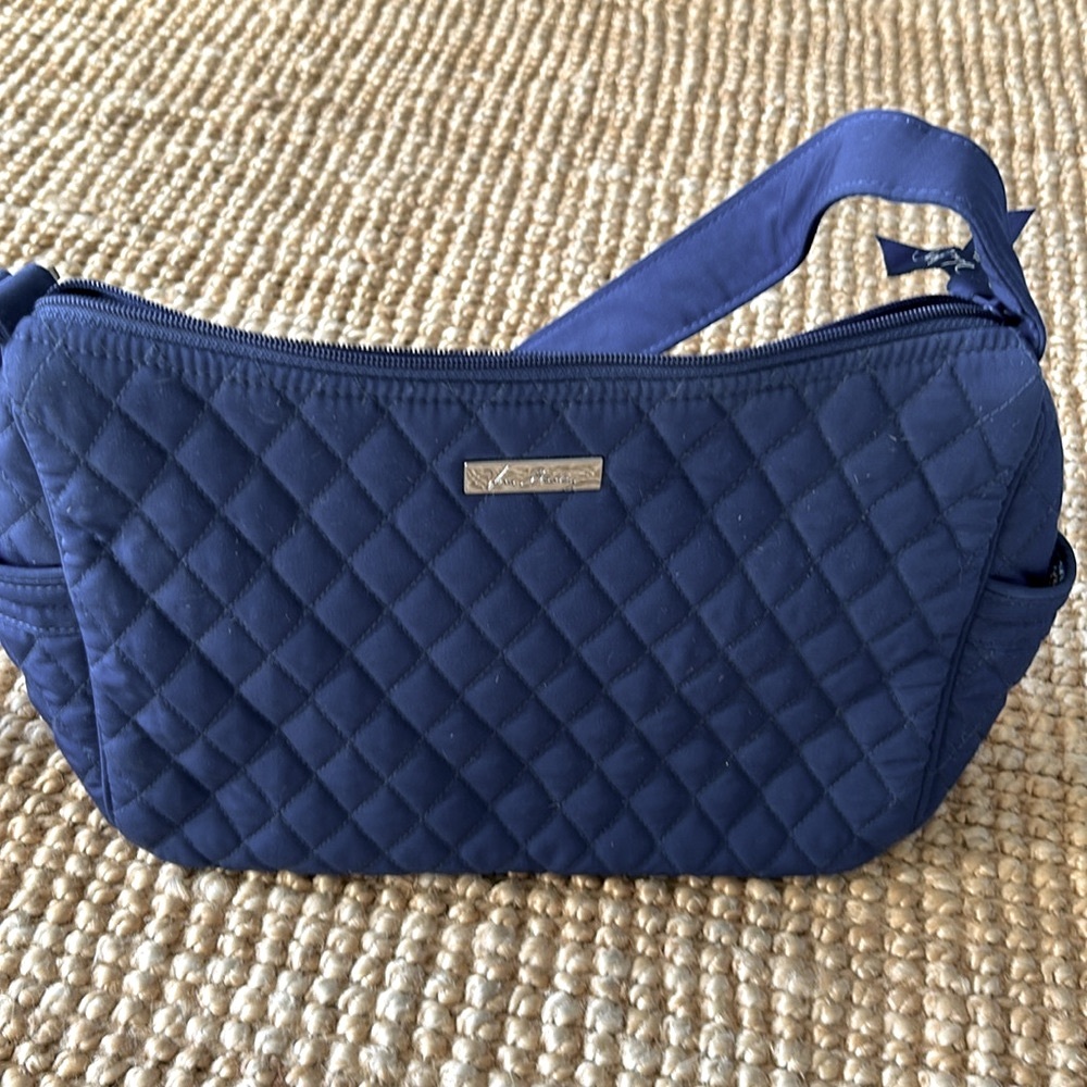 Vera Bradley navy On the Go crossbody